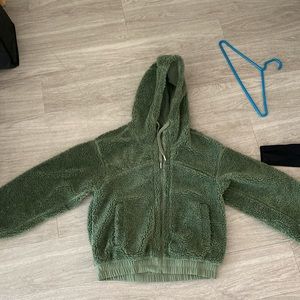 Lululemon Reversible Fleece Jacket, green